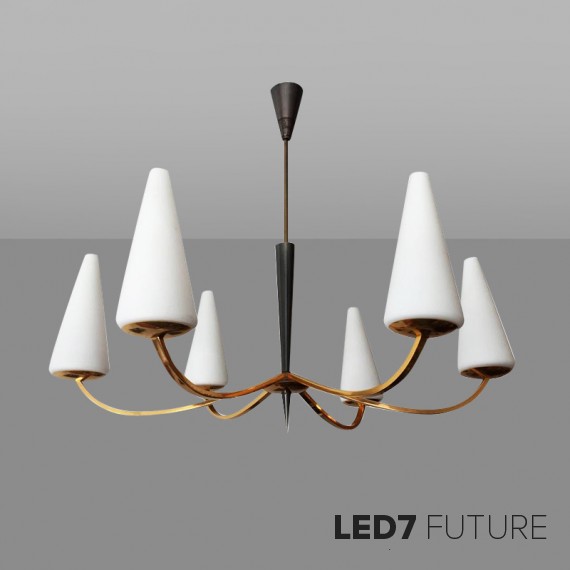 Arlus - Opaline Chandelier